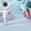 3-Speed Handheld Mist Spray Fan – USB Rechargeable Portable Cooling Fan