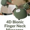 4D Bionic Finger Neck Massager – Wireless Shoulder Massage Shawl | Martgoz