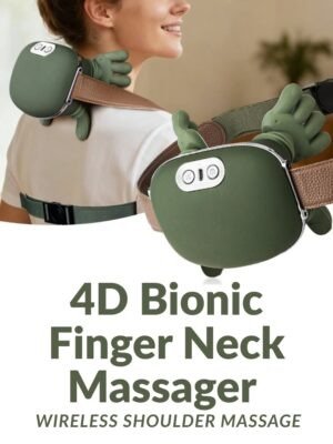 4D Bionic Finger Neck Massager – Wireless Shoulder Massage Shawl - Martgoz 4D Bionic Finger Neck Massager – Wireless Shoulder Massage Shawl | Martgoz