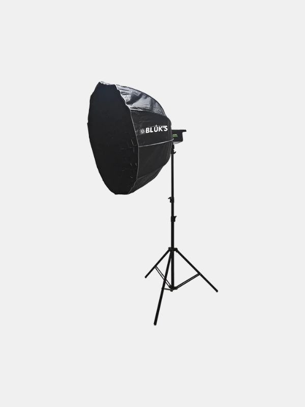 BX-90cm Parabolic Softbox with Bowens Mount – Studio Light Diffuser