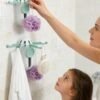 Foldable Wall-Mount Rotating Hook Rack – Space-Saving Kitchen & Bathroom Organizer