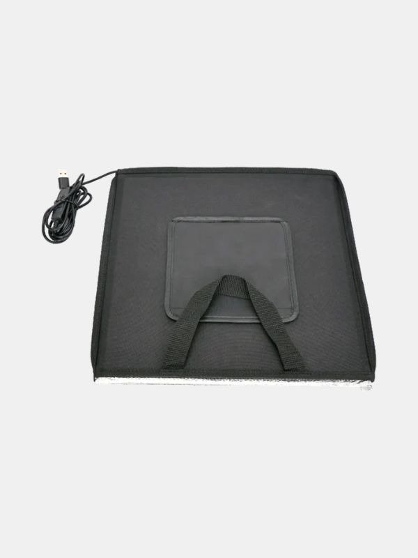 BX-715 Foldable Mini Studio Light Box – 3-Color LED Ring Light with 12 Backdrops