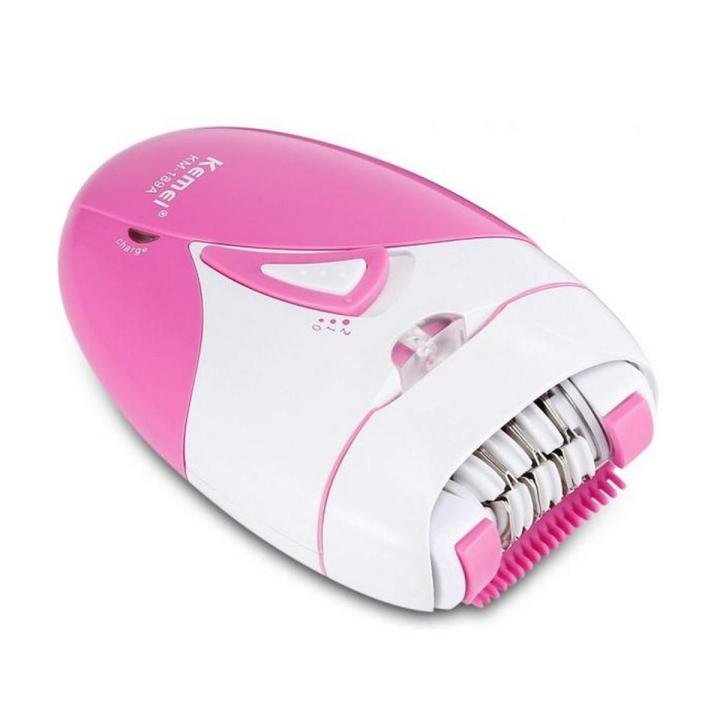 Kemei Ladies Epilator KM-189 – Rechargeable Hair Removal Device for Women