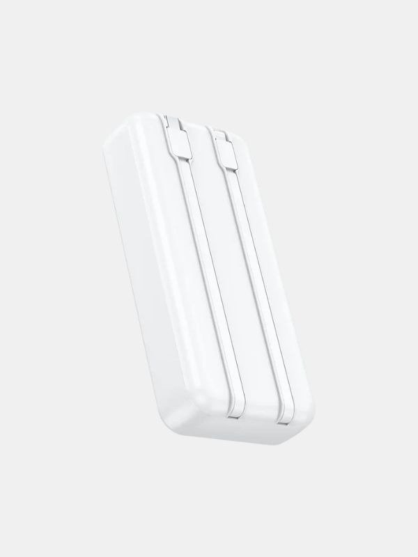XON-PRO Power Bank 20000mAh – BX-313 | Built-in Cables, 22.5W PD+QC3.0