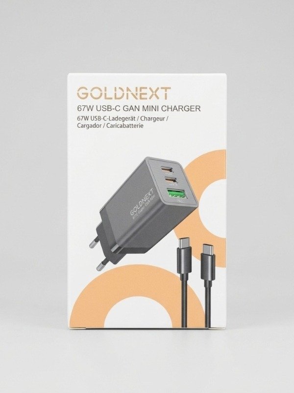 GoldNext 67W GaN Mini Fast Charger – Martgoz
