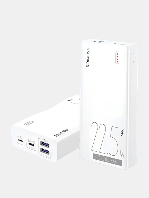 Romoss Sense 6FS 20000mAh Power Bank – 22.5W Fast Charging, Dual USB-A + Romoss Sense 6FS 20000mAh Power Bank – 22.5W Fast Charging, Dual USB-A +