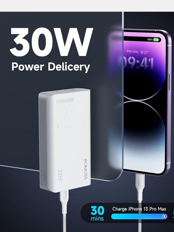 ROMOSS Sense 4S Pro 10000mAh Power Bank Pakistan Martgoz