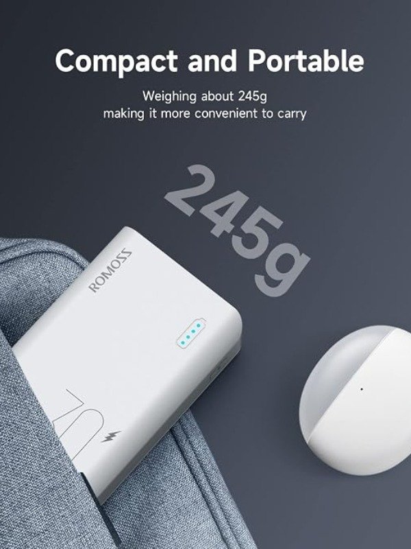 ROMOSS Sense 4S Pro 10000mAh Power Bank Pakistan Martgoz