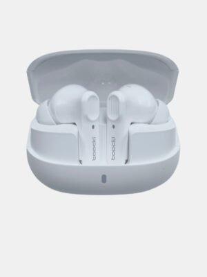 Toocki Wireless Earbuds with Noise Cancellation – Bluetooth 5.4 In-Ear Headset (White)