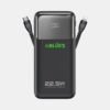 XON-PROMAX Power Bank 20000mAh – BX-314 | Built-in Cables, 22.5W PD+QC3