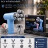 JY-680 Multi-Head Massage Gun – Portable Deep Tissue Muscle Massager