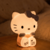 Cute Cat Character Night Lamp – Small Soft Ambient Light for Bedroom & Desk