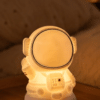 Astronaut Night Light – Soft Silicone Color-Changing Touch Lamp, USB Rechargeable