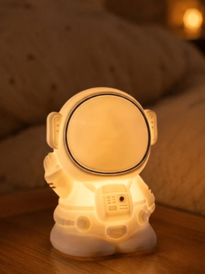 Astronaut Night Light – Soft Silicone Color-Changing Touch Lamp, USB Rechargeable Astronaut Night Light – Soft Silicone Color-Changing Touch Lamp, USB Rechargeable