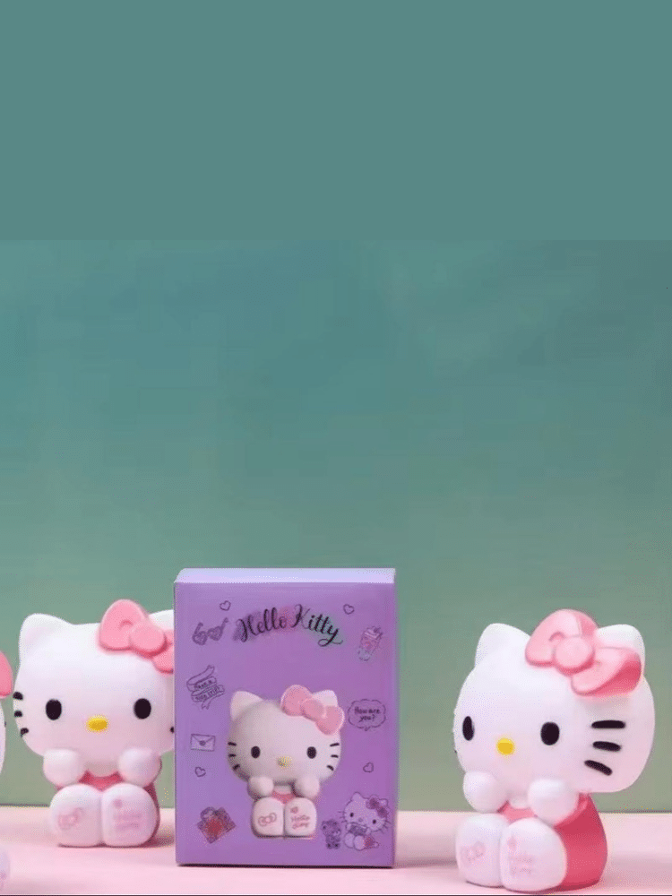 Cute Cat Character Night Lamp – Small Soft Ambient Light for Bedroom & Desk