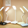 Stylish LED Desk Lamp – 3-Level Dimmable, 360° Adjustable Study Light