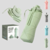 Silicone Folding Water Bottle 600ml – Collapsible, Leak-Proof & BPA-Free Silicone Folding Water Bottle 600ml – Collapsible, Leak-Proof & BPA-Free