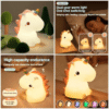 Cute Silicone Unicorn Night Light – Soft Touch LED Bedside Lamp for Kids, USB Rechargeable