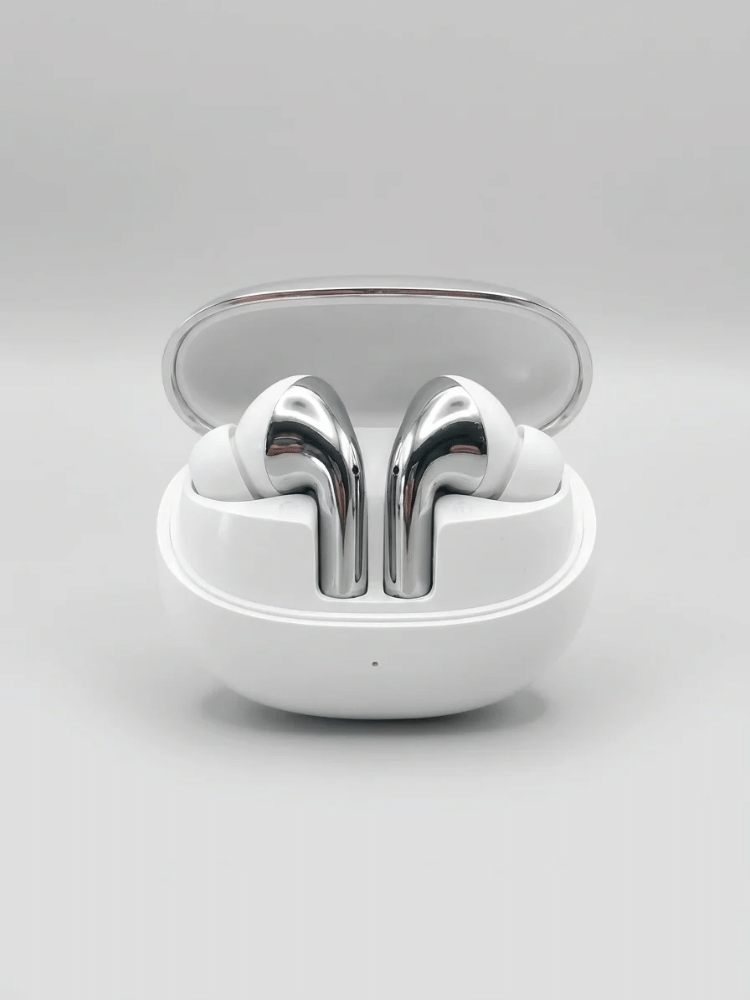 Buds Pro 4 Wireless Earbuds (White) – 3-Voice Changer, Volume Control, HD Sound with Mic Buds Pro 4 Wireless Earbuds (White) – 3-Voice Changer, Volume Control, HD Sound with Mic