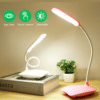 Stylish LED Desk Lamp – 3-Level Dimmable, 360° Adjustable Study Light