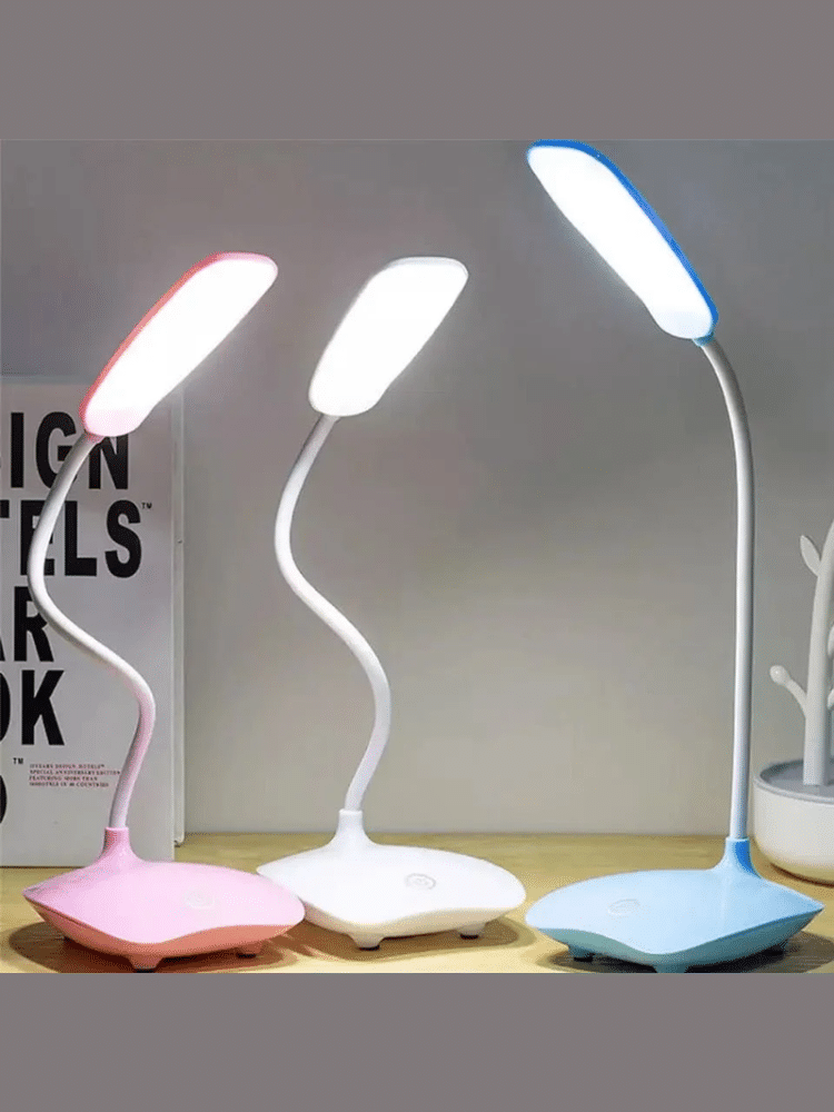 Stylish LED Desk Lamp – 3-Level Dimmable, 360° Adjustable Study Light