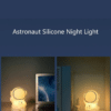 Astronaut Night Light – Soft Silicone Color-Changing Touch Lamp, USB Rechargeable