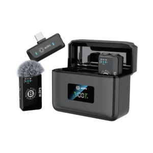 BX-20-1.png BX-20 Dual Lavalier Wireless Microphone with ANC & ENC