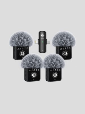 BX-24 4-Mic Wireless Lavaliere System with ANC-Martgoz BX-24 4-Mic Wireless Lavaliere System with ANC