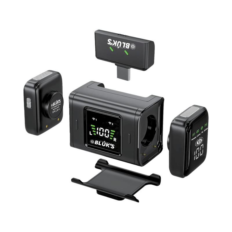 BX-25-1.png BX-25 Dual Wireless Microphone System with 3.5mm Camera Connection