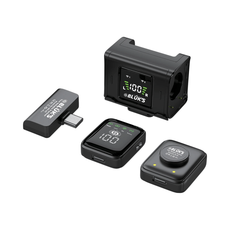 BX-25-2.png BX-25 Dual Wireless Microphone System with 3.5mm Camera Connection
