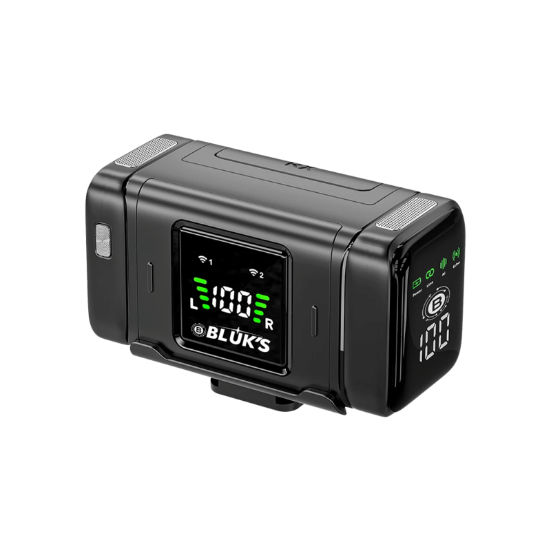 BX-25-3.png BX-25 Dual Wireless Microphone System with 3.5mm Camera Connection