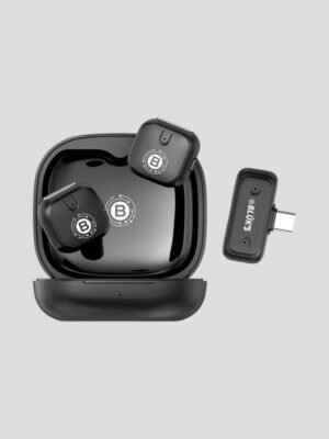 BX-26 Wireless Lavalier Microphone with ANC & Charging Case