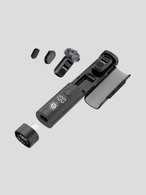 BX-27 Dual Wireless Lavalier Microphone with ANC & ENC-Martgoz BX-27 Dual Wireless Lavalier Microphone with ANC & ENC