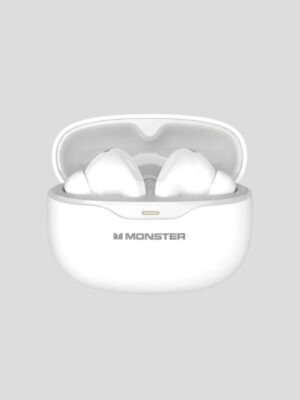 Monster MQT53 Wireless Bluetooth Earbuds – Bluetooth 5.4, ANC, IPX4, USB-C with Mic