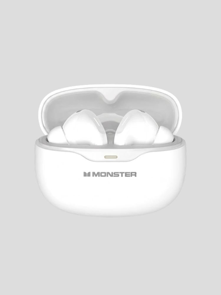 Monster MQT53 Wireless Bluetooth Earbuds – Bluetooth 5.4, ANC, IPX4, USB-C with Mic-Margoz Monster MQT53 Wireless Bluetooth Earbuds – Bluetooth 5.4, ANC, IPX4, USB-C with Mic
