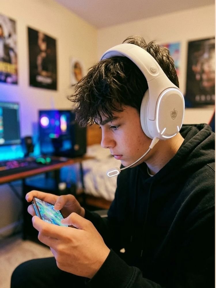 Phoinikas Q6S Wireless Gaming Headset - Martgoz