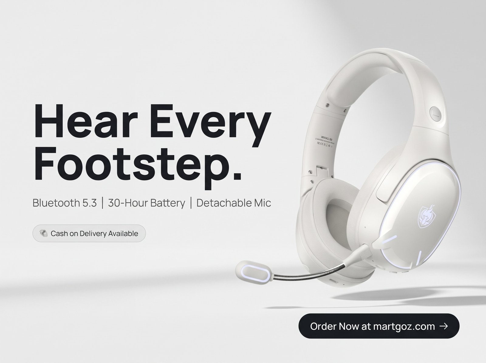 Phoinikas Q6S Wireless Gaming Headset - Martgoz